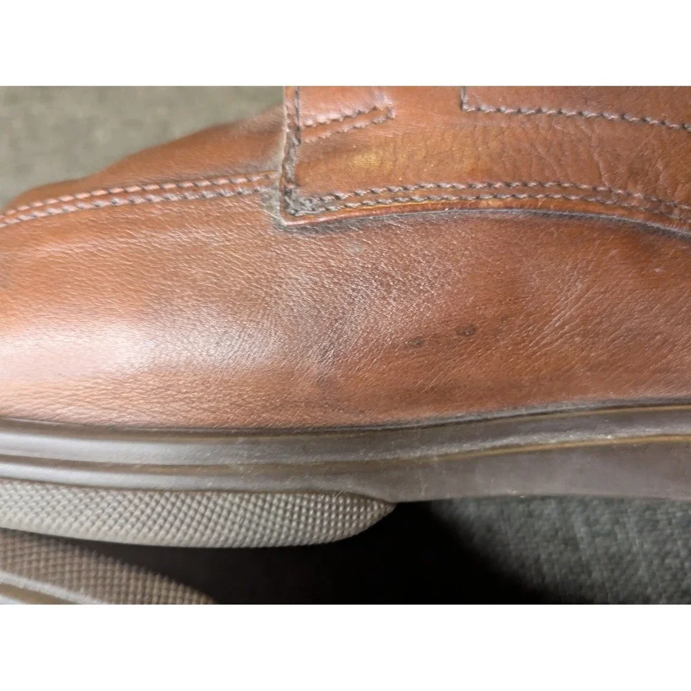 Allen Edmonds Passenger Brown Leather Oxford Dress Shoes Mens Size 12 Casual